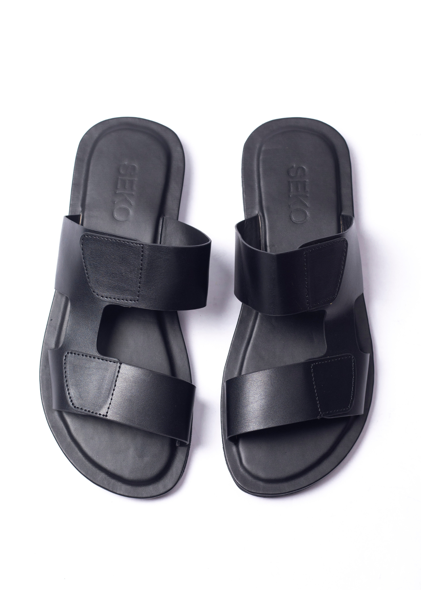 SANDALE POUR HOMMES - BJKD noir