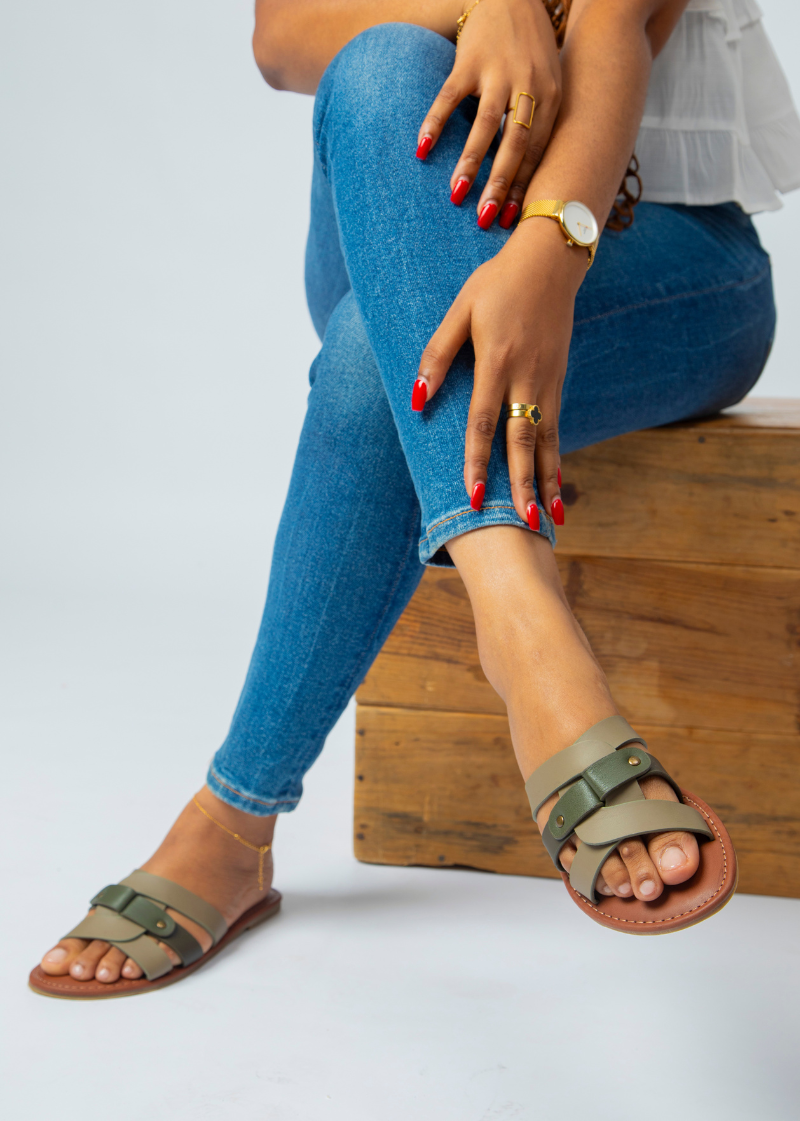 Sandales pour femmes – Midid Green