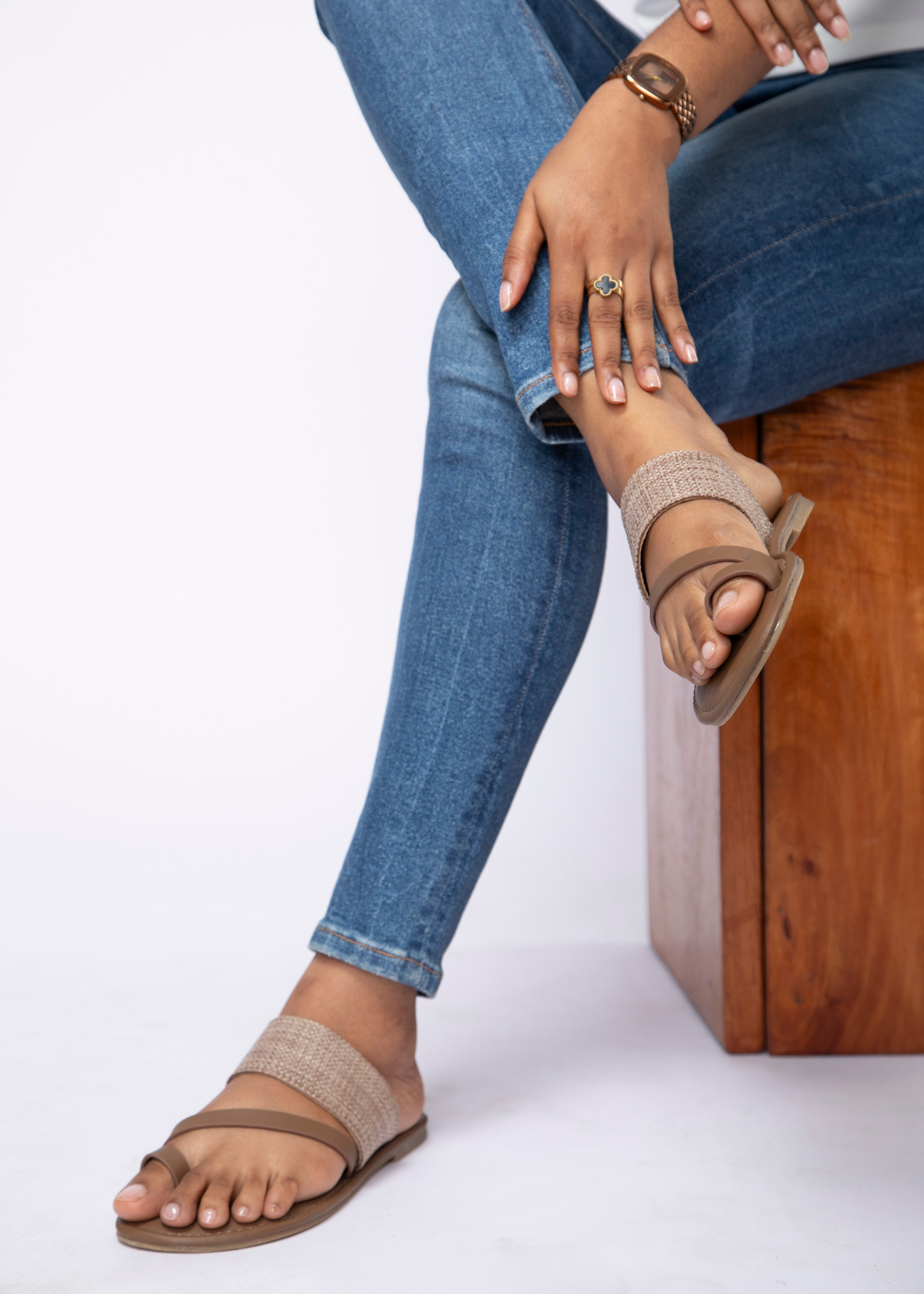 Sandales pour femmes – Maïlan Raphia