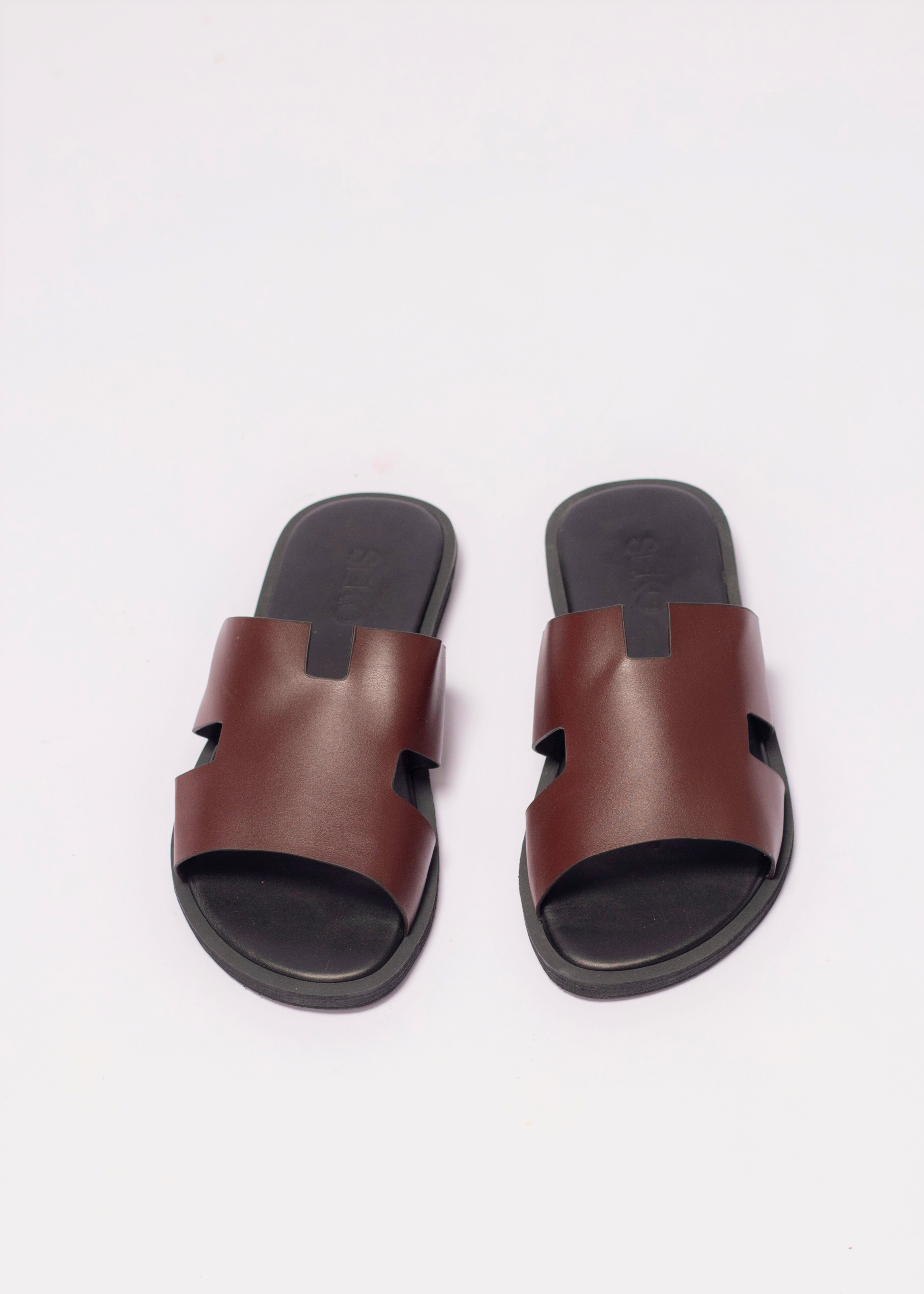 Sandales pour Hommes - Orion marron fonçé