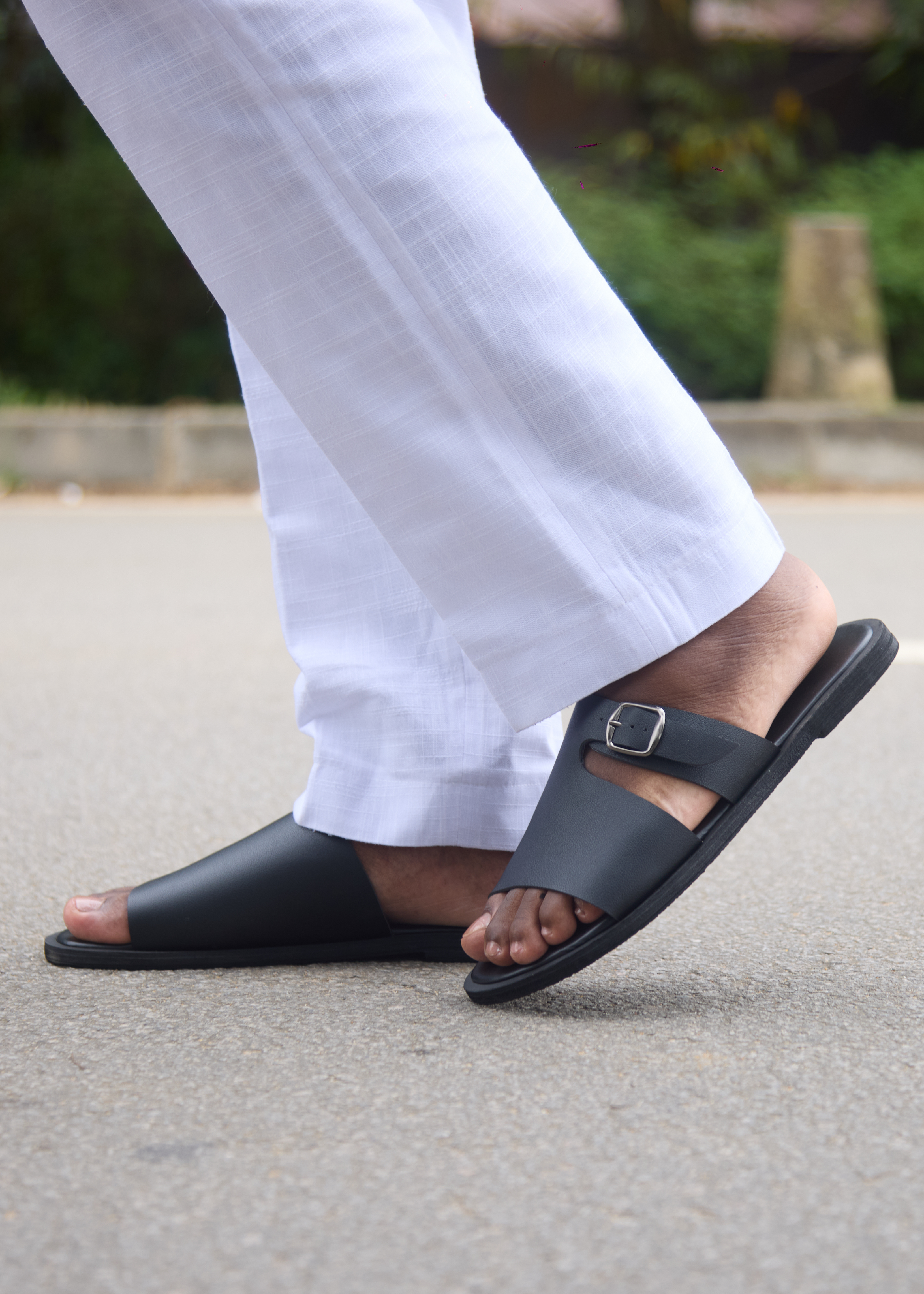 Sandales pour Hommes - Rahym noir