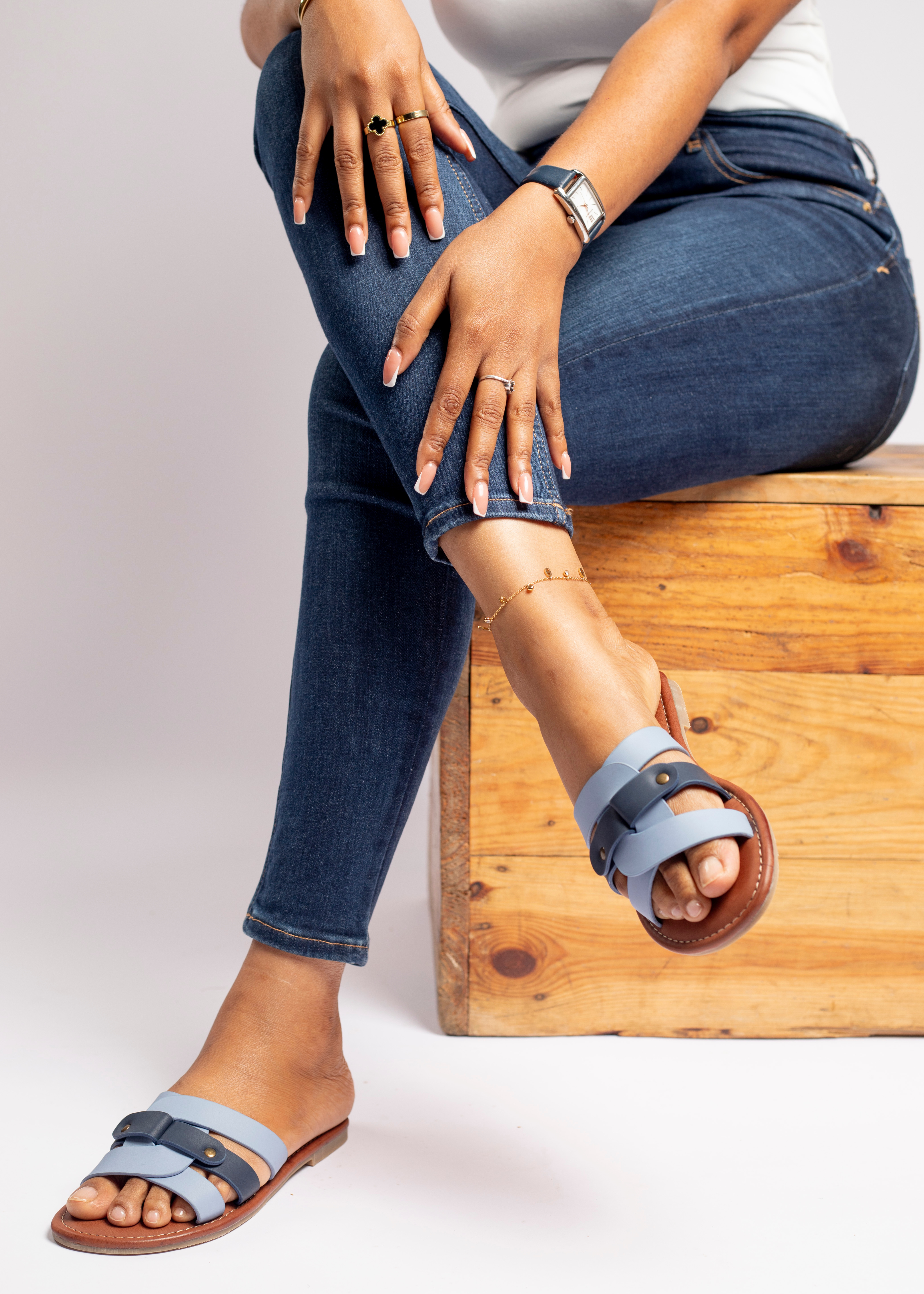 Sandales pour femmes – Midid Blue