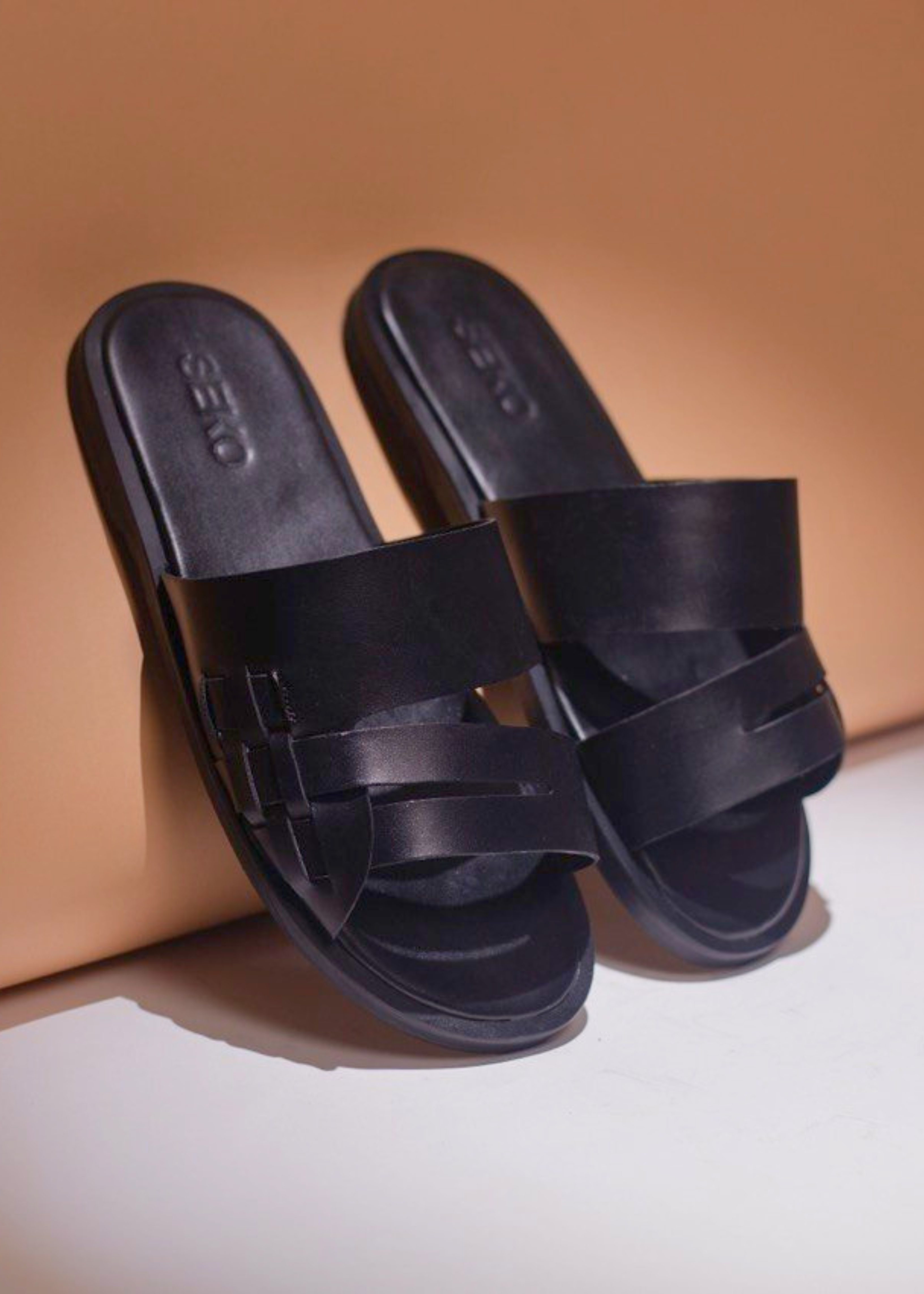 Sandales pour hommes - FALI noir