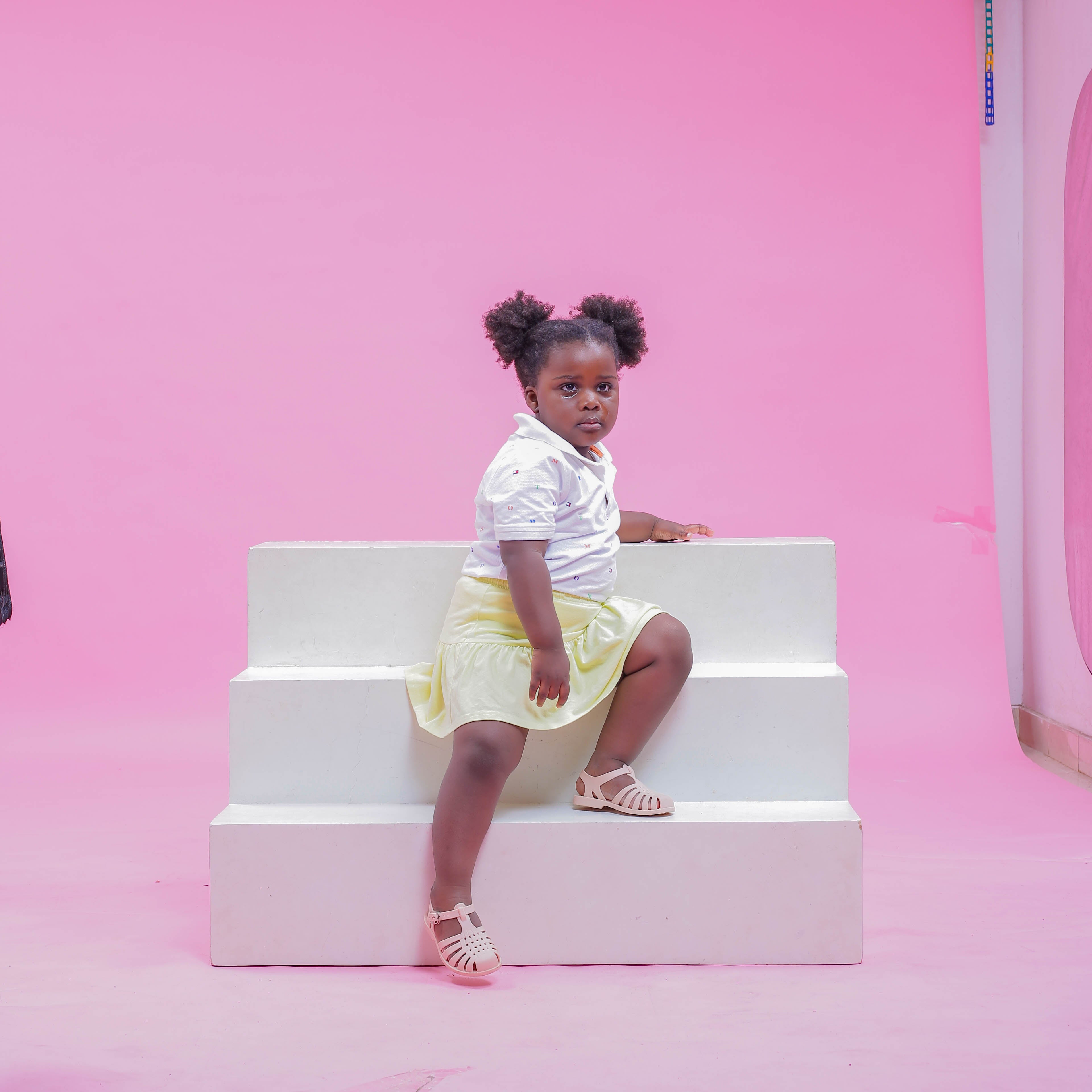 Sandales pour enfants Unisexe – Méduse Rose pale