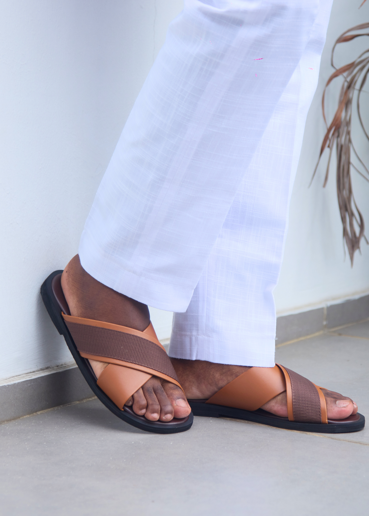 Sandales pour hommes – GNÊLÔ marron