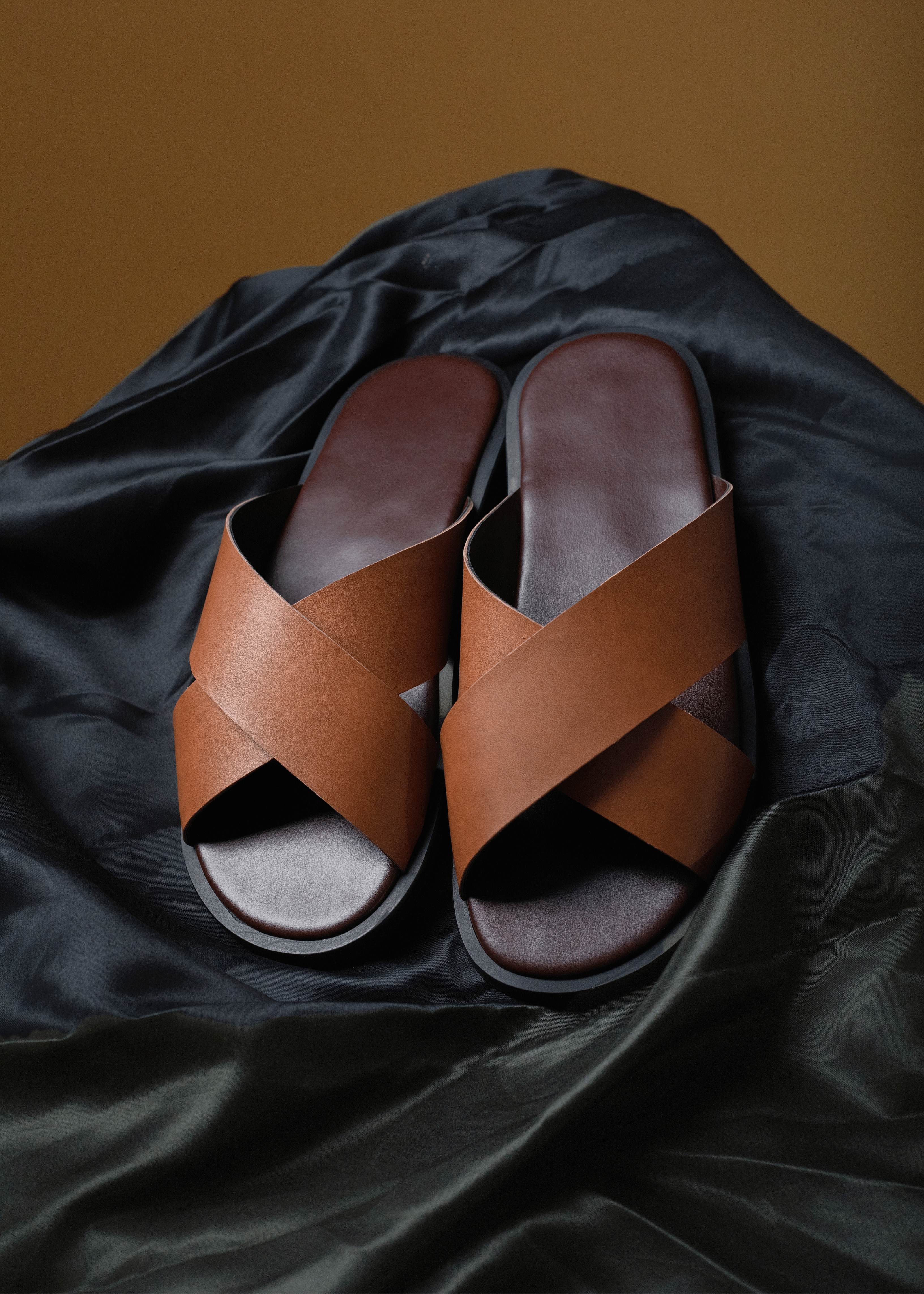 Sandales pour hommes – YÉDO cannelle