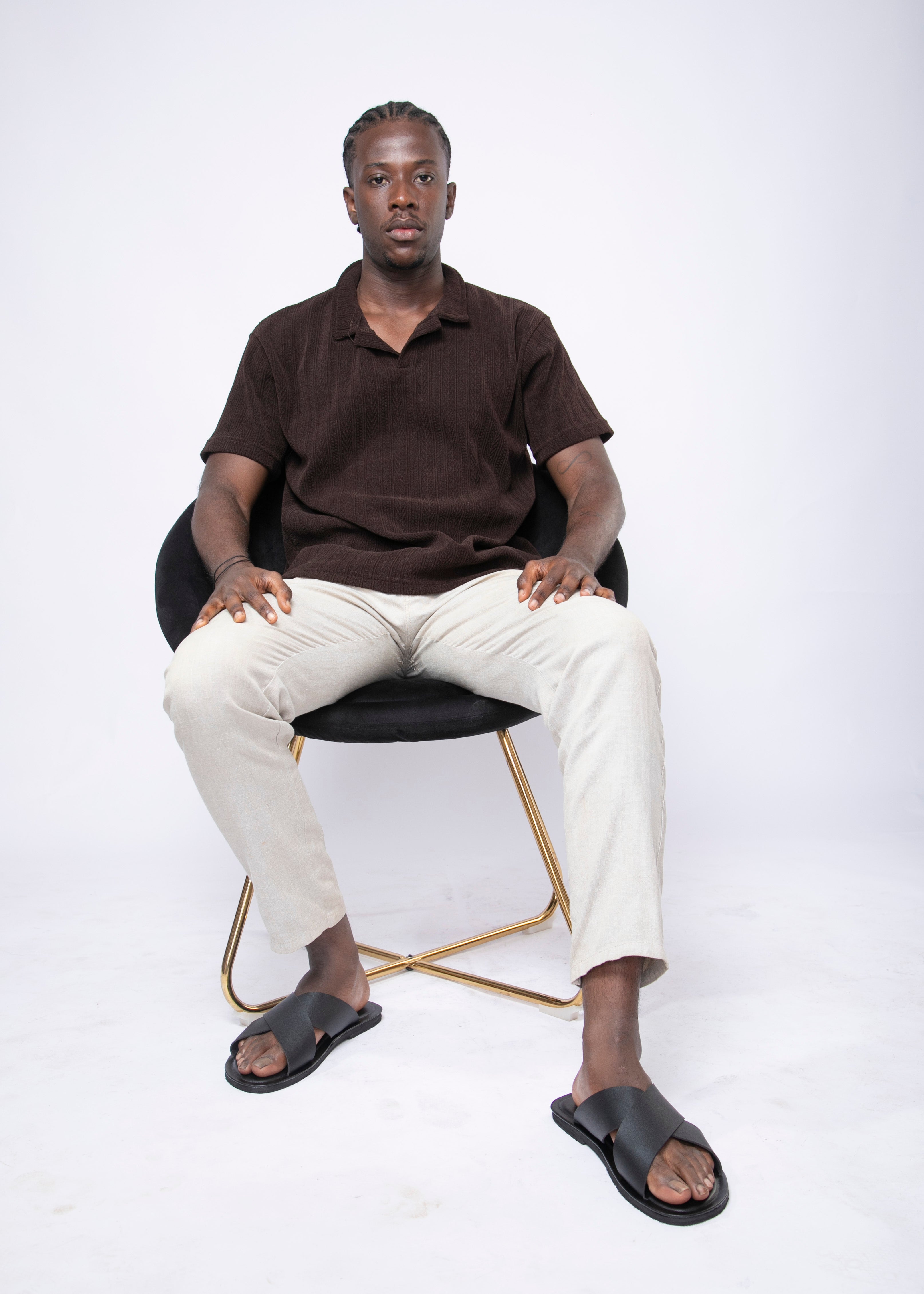 Sandales pour hommes – Eli noir