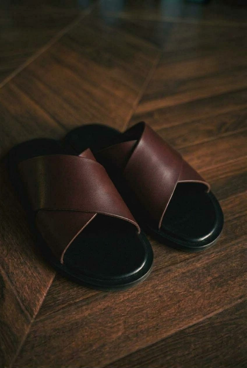 Xam Marron – Sandales homme