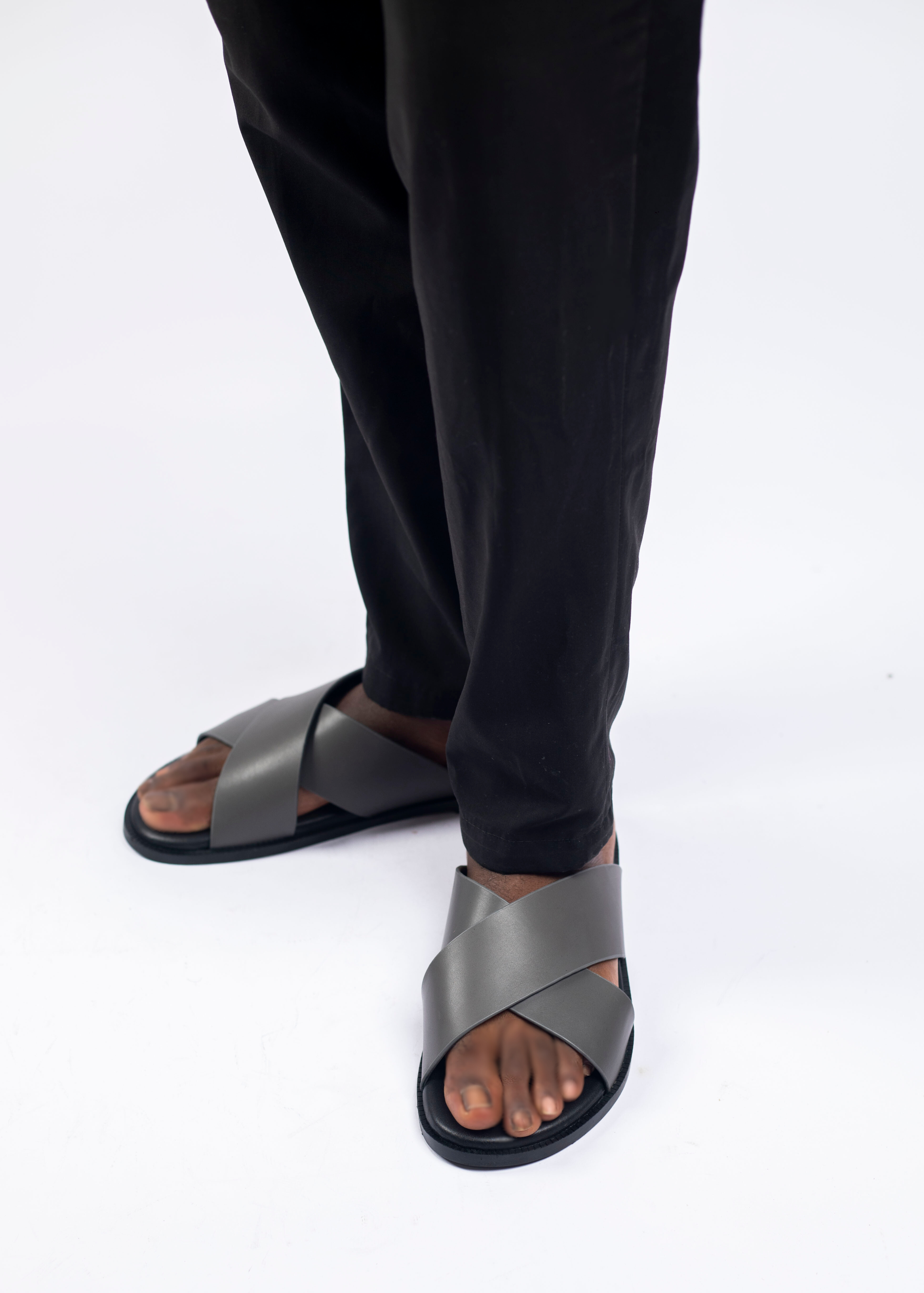 Sandales pour hommes – Eli Grey - Cuir Véritable