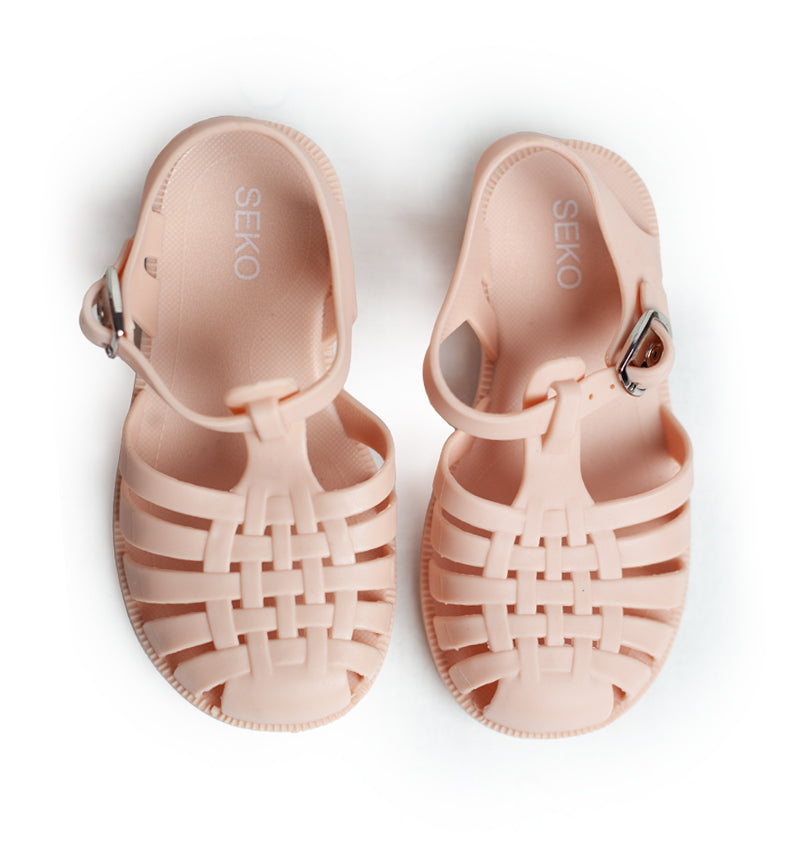 Sandales pour enfants Unisexe – Méduse Rose pale