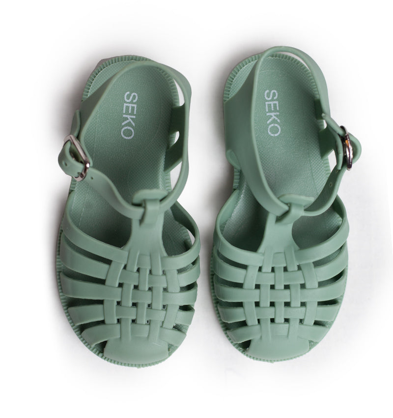 Sandales pour enfants Unisexe – Méduse Vert
