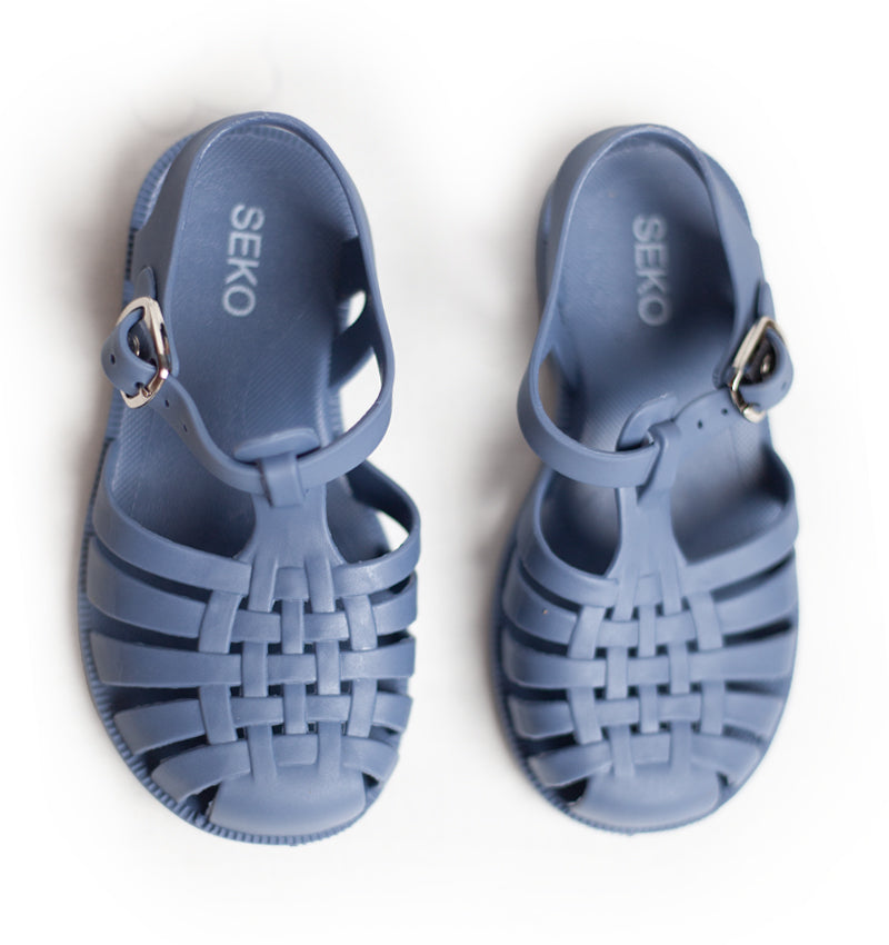Sandales pour enfants Unisexe – Méduse Bleu