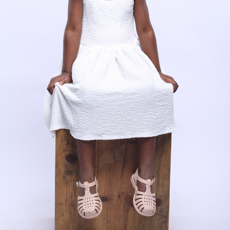 Sandales pour enfants Unisexe – Méduse Rose pale
