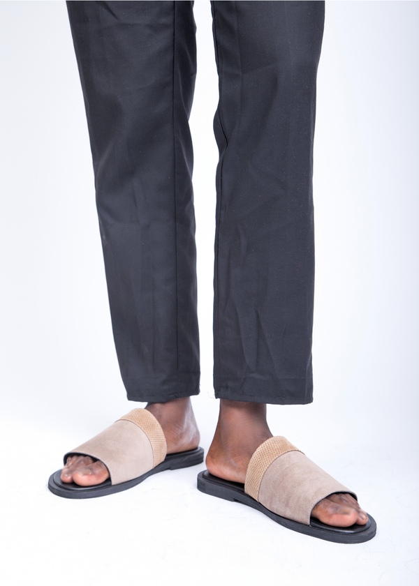 Sandales pour hommes – Ken Beige - Cuir Véritable