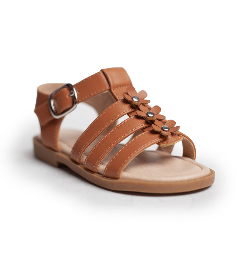 Sandales pour fille – Kendall Marron