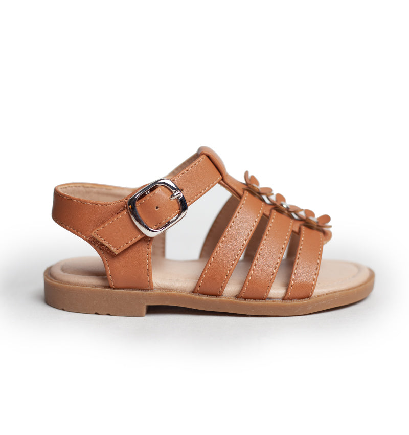 Sandales pour fille – Kendall Marron