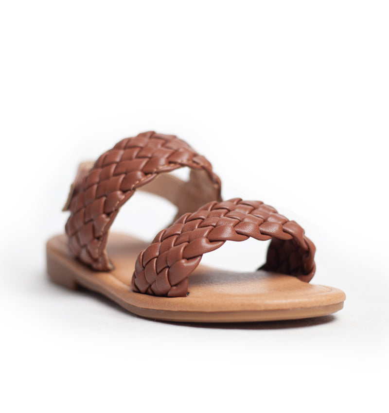 Sandales pour fille – Shaïda Marron