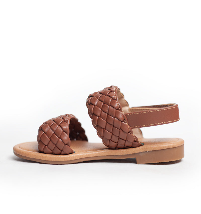 Sandales pour fille – Shaïda Marron
