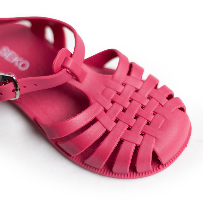 Sandales pour enfants Unisexe – Méduse Rose Fuschia