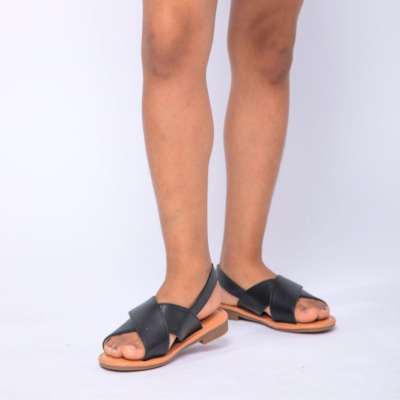 Sandales pour fille – Daisy noir