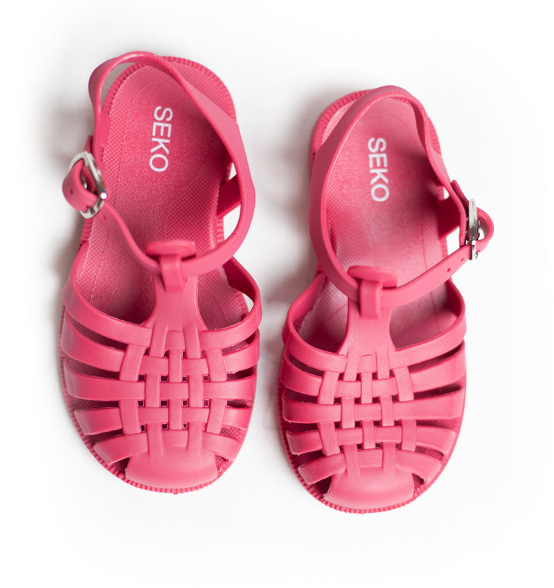 Sandales pour enfants Unisexe – Méduse Rose Fuschia