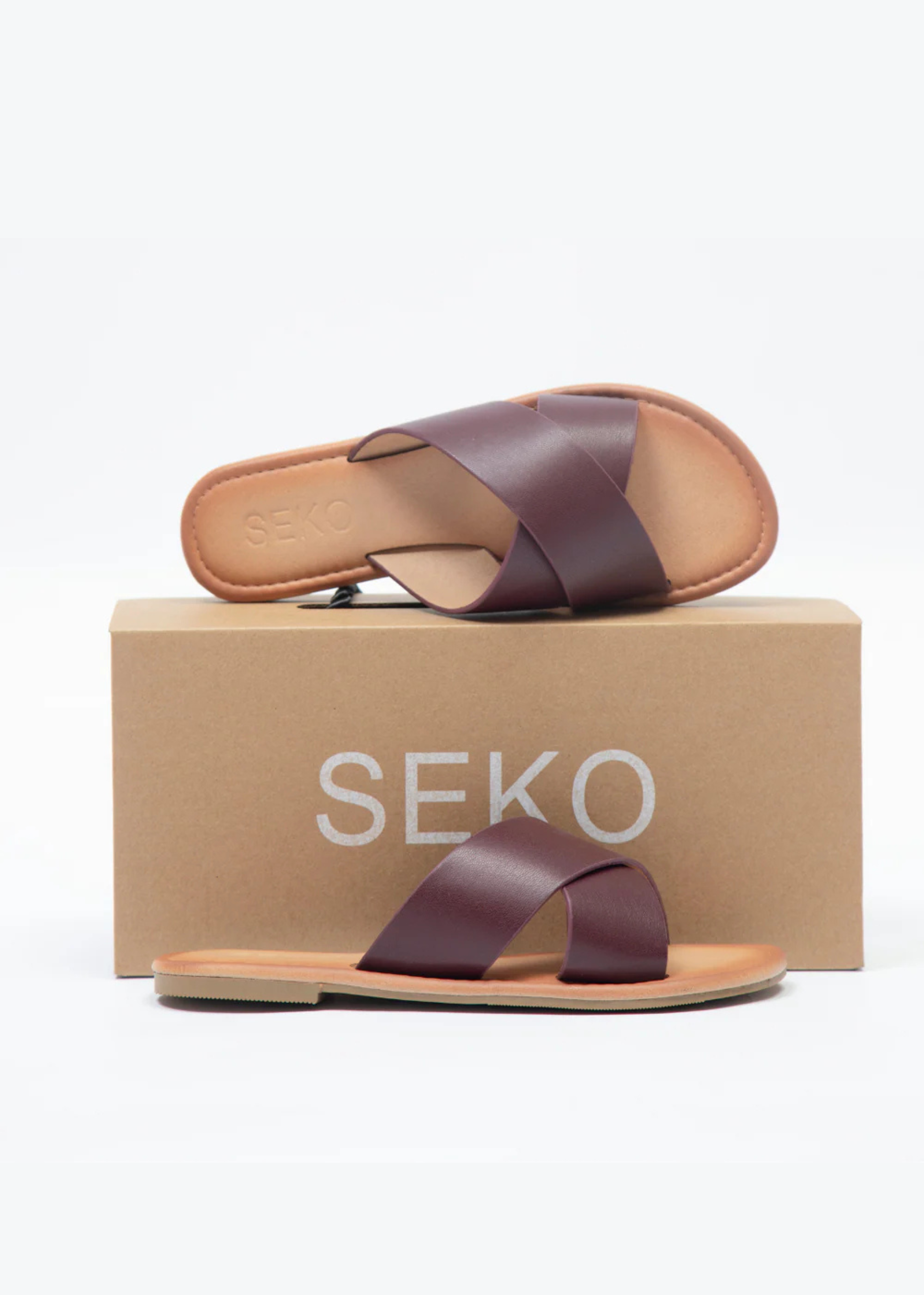 Sandales pour femmes – Ivy bordeaux