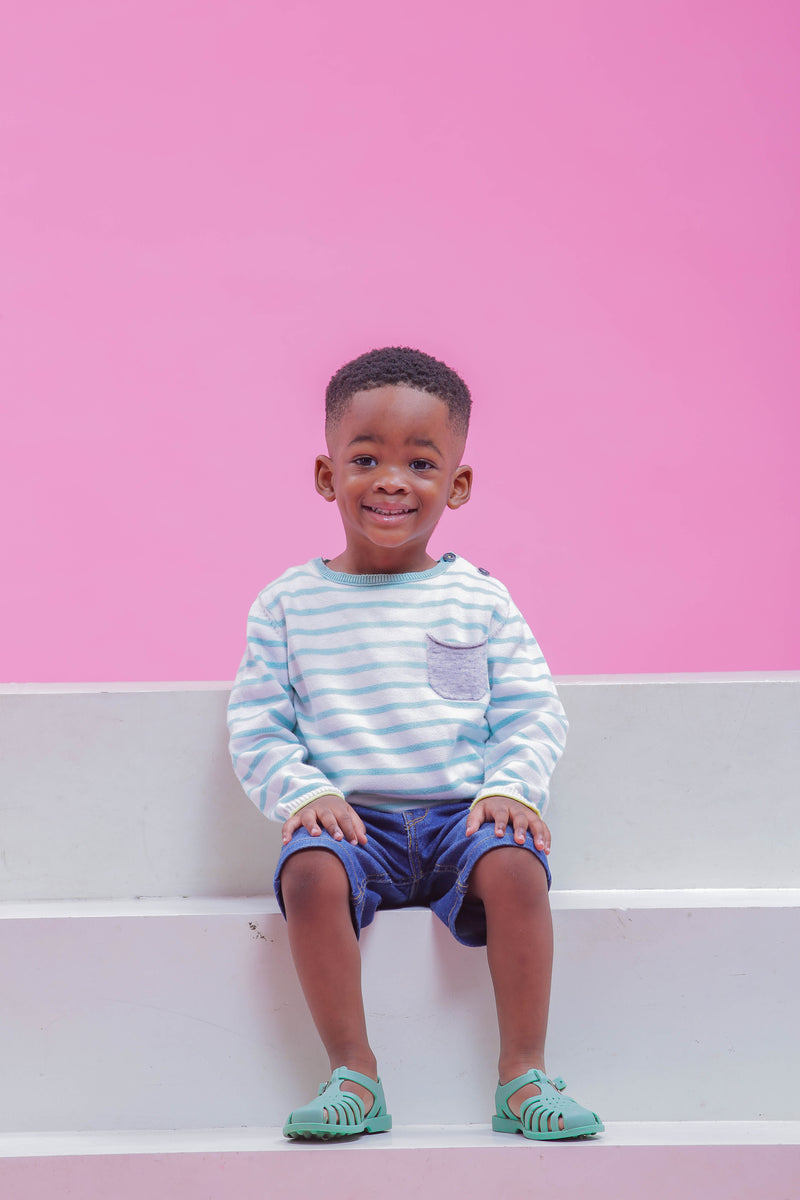Sandales pour enfants Unisexe – Méduse Vert