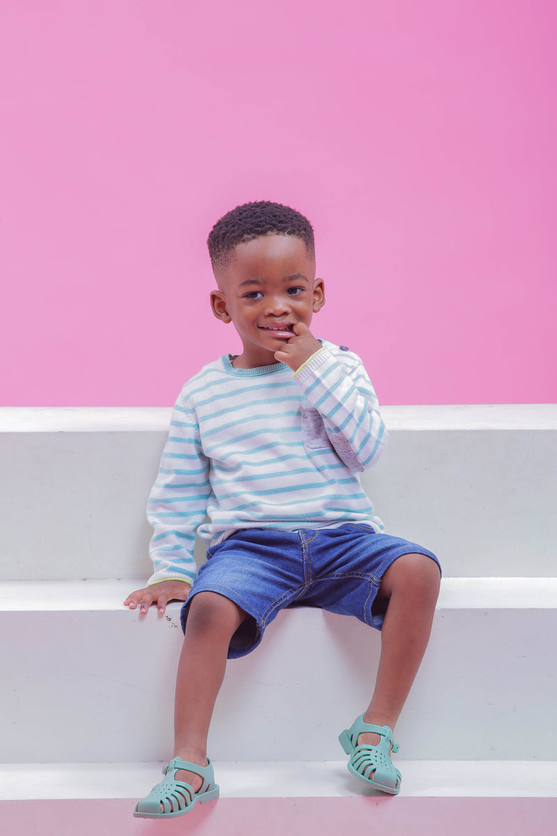 Sandales pour enfants Unisexe – Méduse Vert