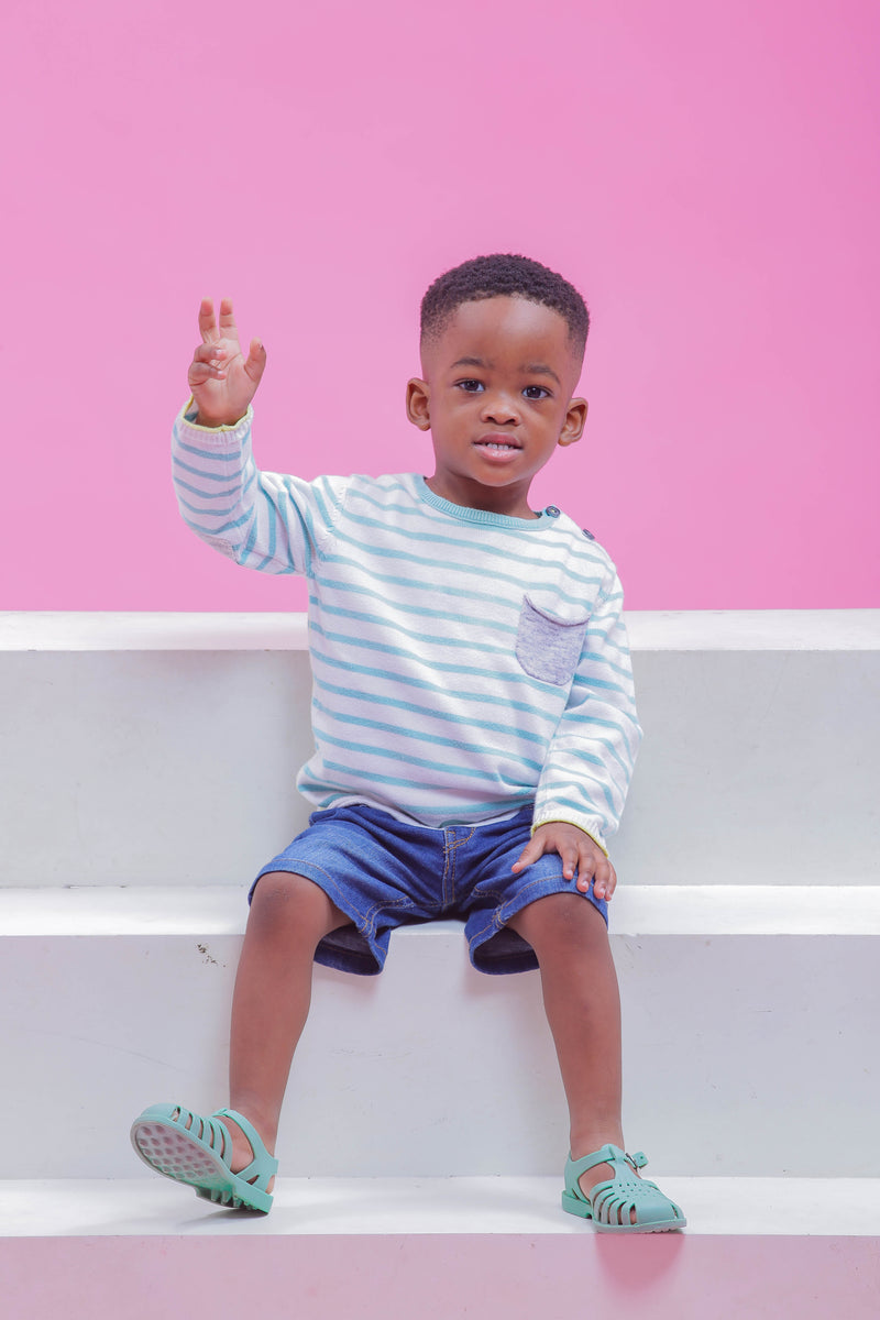 Sandales pour enfants Unisexe – Méduse Vert