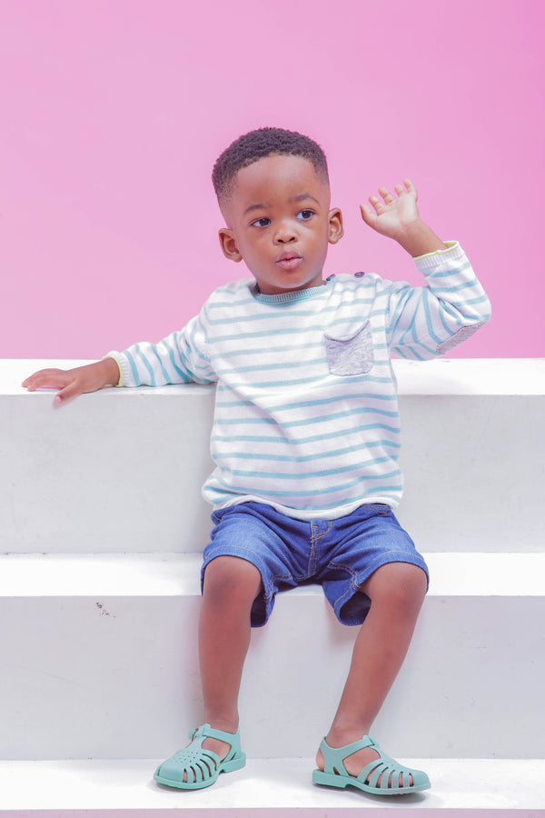 Sandales pour enfants Unisexe – Méduse Vert